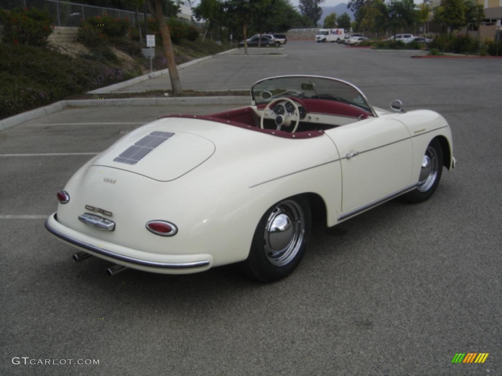 1956 356 Speedster ReCreation - White / Red photo #6