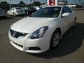 Pearl White 2013 Nissan Altima 2.5 S Coupe Exterior