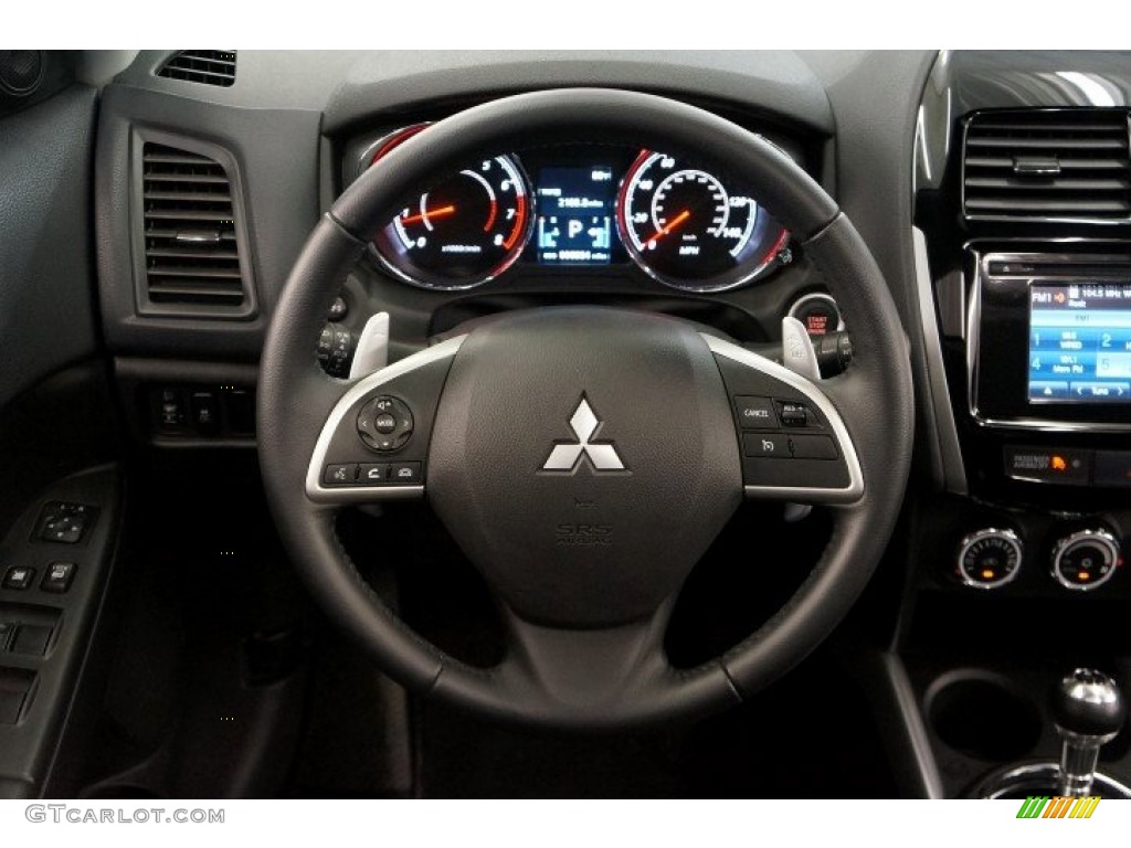 2014 Outlander Sport SE AWD - Laguna Blue Metallic / Black photo #29