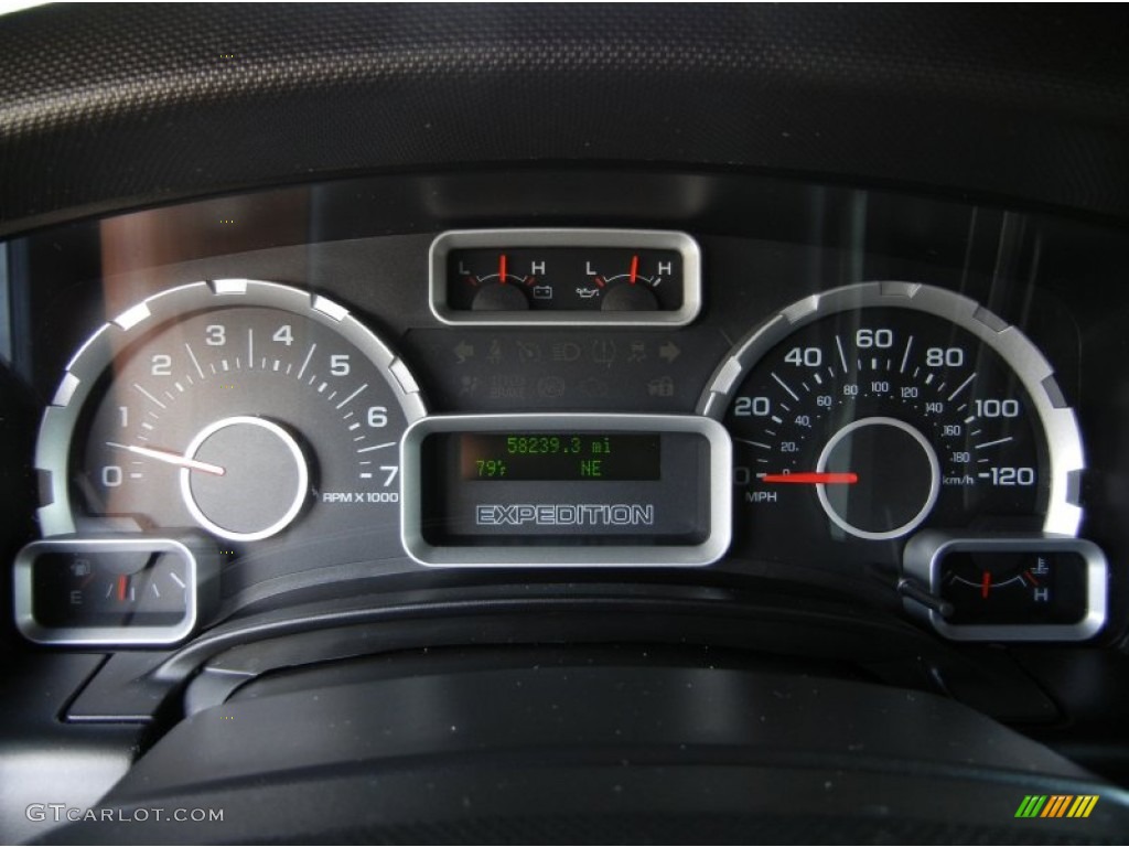 2009 Ford Expedition XLT Gauges Photo #95680743
