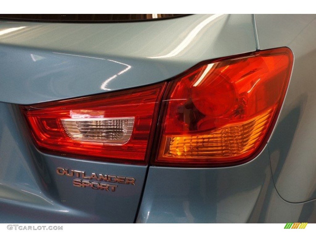 2014 Outlander Sport SE AWD - Laguna Blue Metallic / Black photo #60