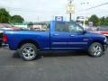 2014 Blue Streak Pearl Coat Ram 1500 Big Horn Quad Cab 4x4  photo #7