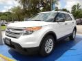 2015 Oxford White Ford Explorer FWD  photo #1