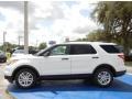 2015 Oxford White Ford Explorer FWD  photo #2