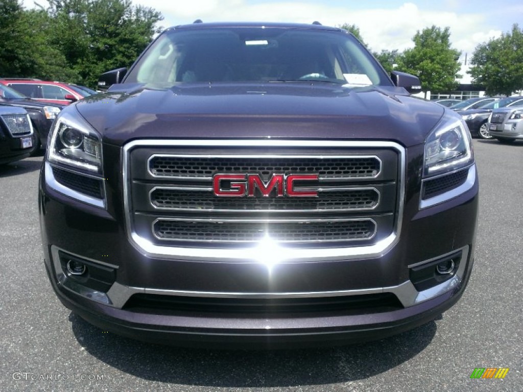 2015 Acadia SLT AWD - Midnight Amethyst Metallic / Dark Cashmere photo #2