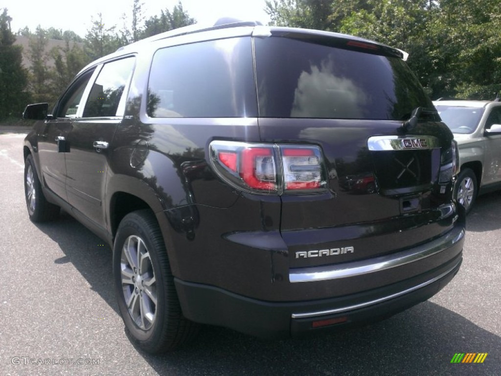 2015 Acadia SLT AWD - Midnight Amethyst Metallic / Dark Cashmere photo #4