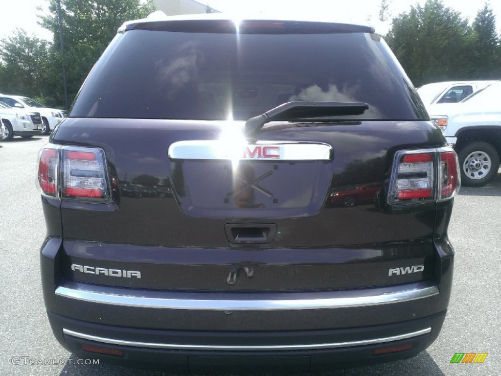 2015 Acadia SLT AWD - Midnight Amethyst Metallic / Dark Cashmere photo #5