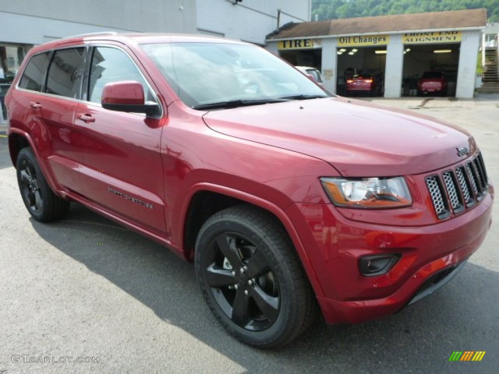 2014 Grand Cherokee Laredo 4x4 - Deep Cherry Red Crystal Pearl / Morocco Black photo #8