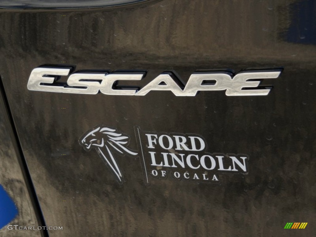 2014 Escape Titanium 1.6L EcoBoost - Tuxedo Black / Charcoal Black photo #4