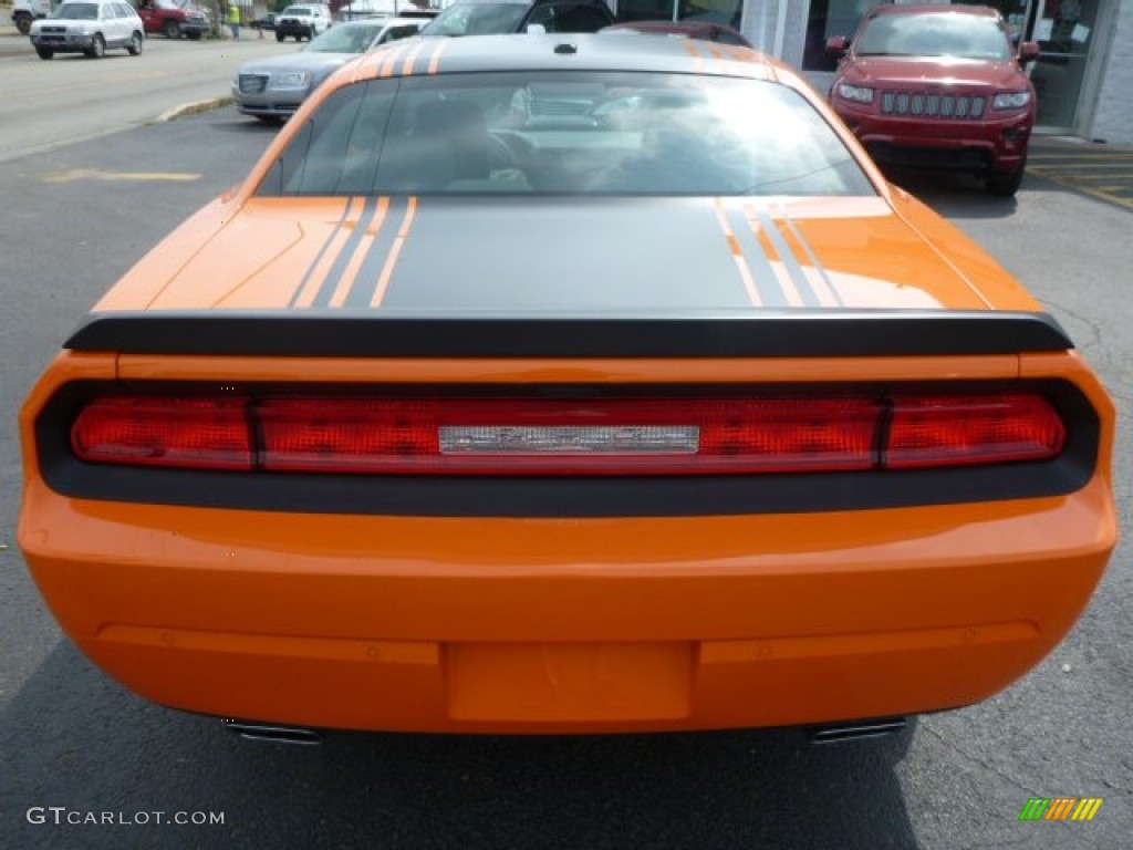 2014 Challenger R/T Shaker Package - Header Orange / Dark Slate Gray photo #4