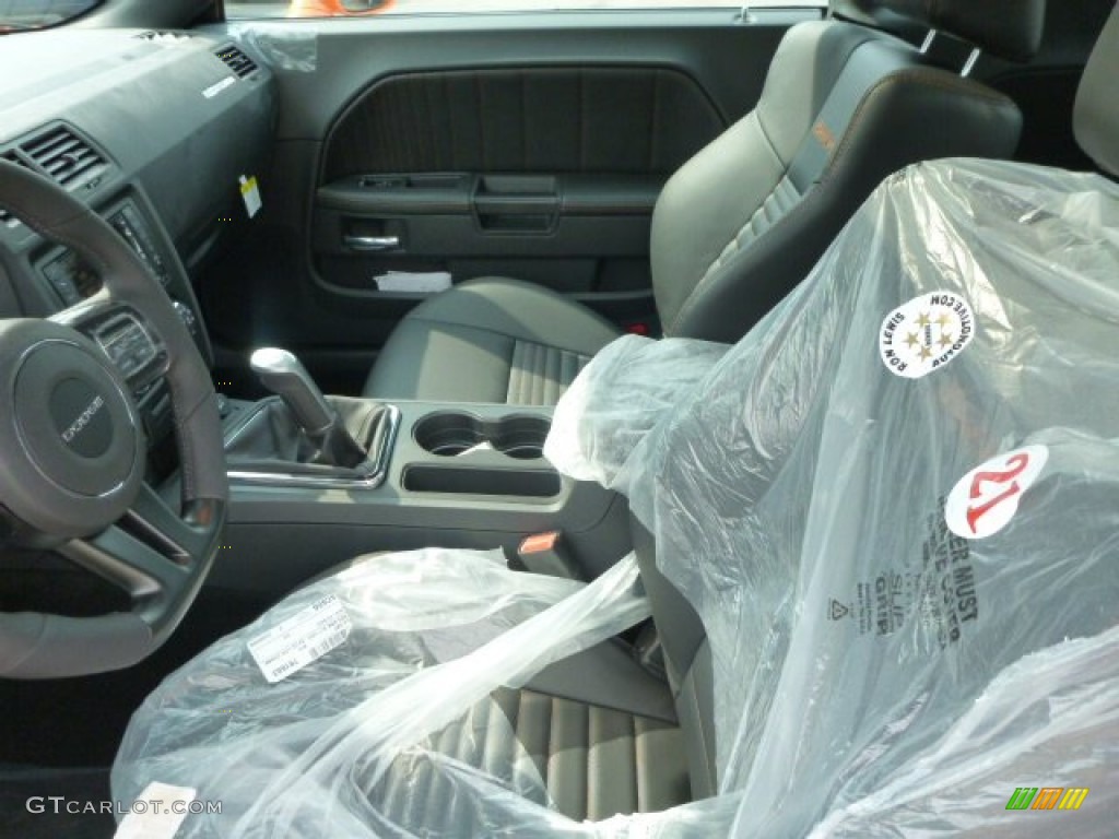 2014 Challenger R/T Shaker Package - Header Orange / Dark Slate Gray photo #10