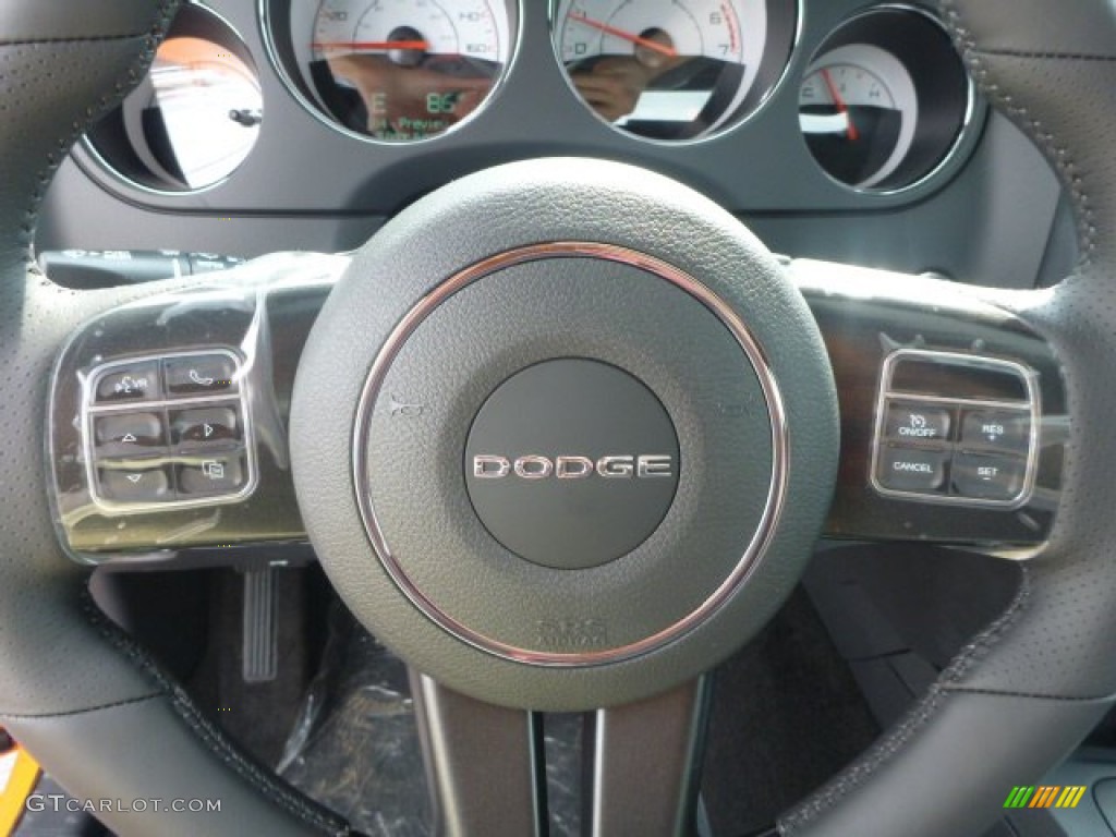 2014 Challenger R/T Shaker Package - Header Orange / Dark Slate Gray photo #16