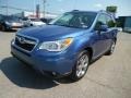 2015 Quartz Blue Pearl Subaru Forester 2.5i Touring  photo #3