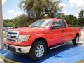 Race Red 2014 Ford F150 XLT SuperCab 4x4
