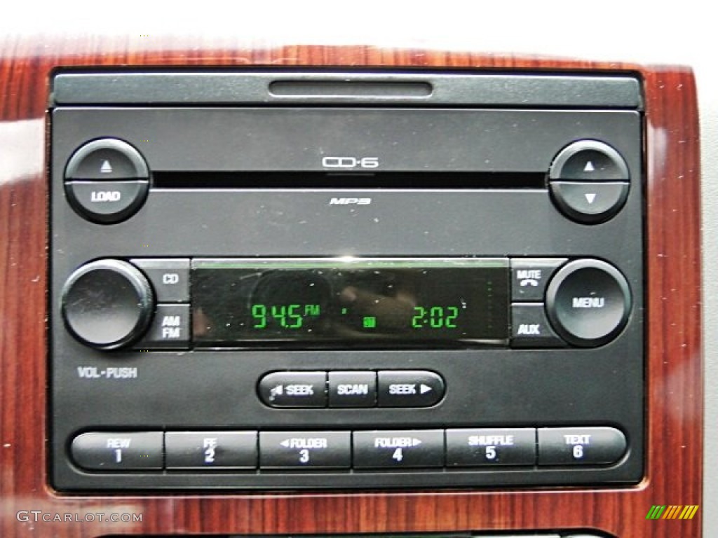 2006 Ford F150 Lariat SuperCrew Audio System Photos