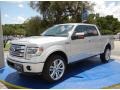 2014 Ingot Silver Ford F150 Limited SuperCrew 4x4  photo #1