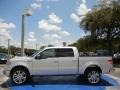 2014 Ingot Silver Ford F150 Limited SuperCrew 4x4  photo #2