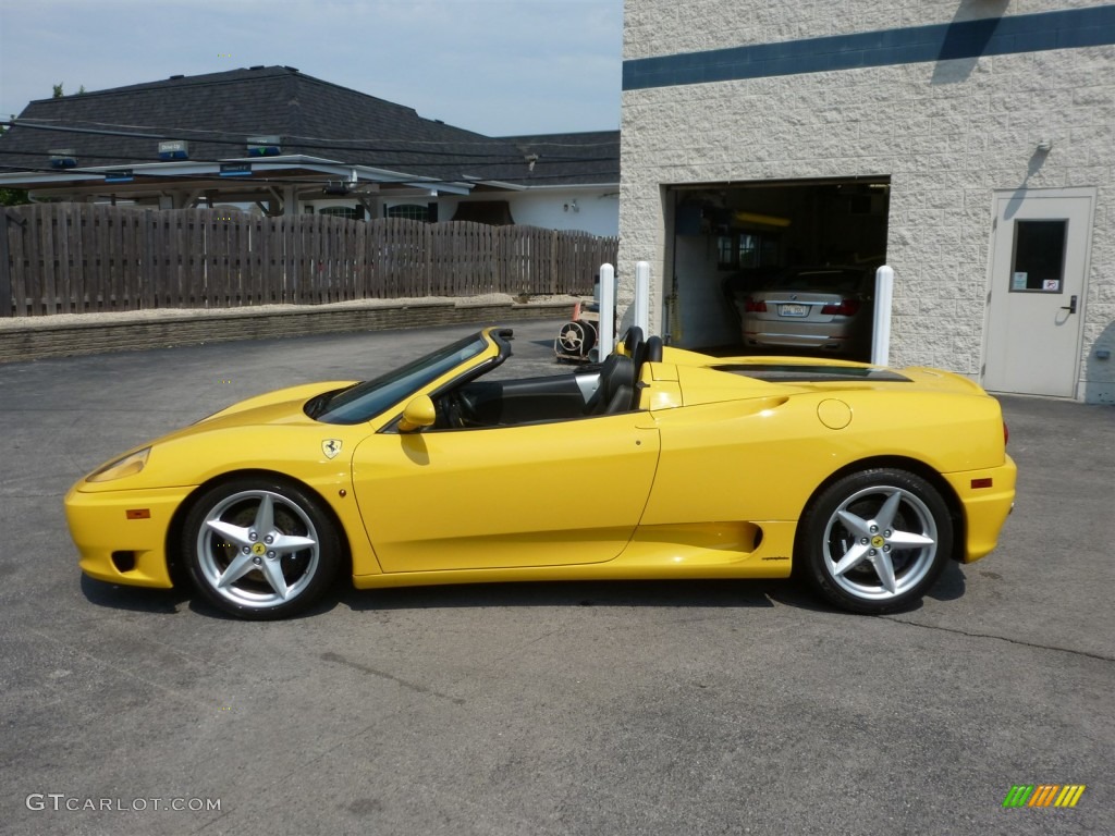 Giallo Modena (Yellow) 2002 Ferrari 360 Spider Exterior Photo #95685525