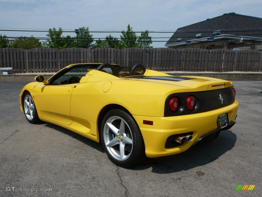 Giallo Modena (Yellow) 2002 Ferrari 360 Spider Exterior Photo #95685558