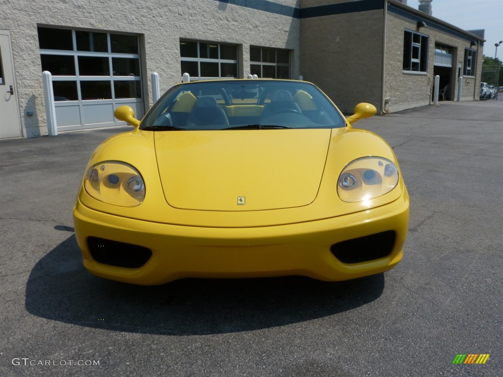 2002 360 Spider - Giallo Modena (Yellow) / Nero (Black) photo #8