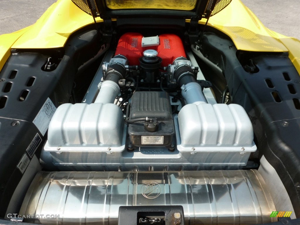 2002 Ferrari 360 Spider Engine Photos