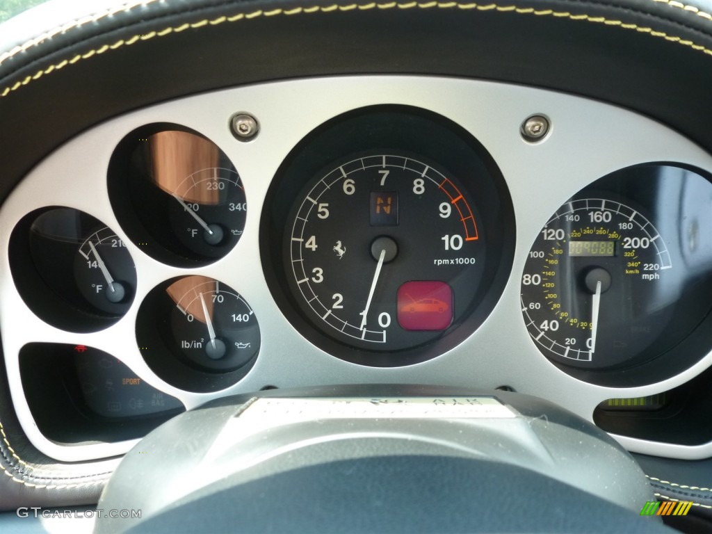 2002 Ferrari 360 Spider Gauges Photos