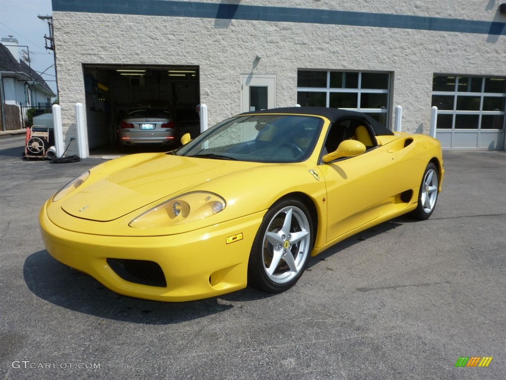 Giallo Modena (Yellow) 2002 Ferrari 360 Spider Exterior Photo #95686053