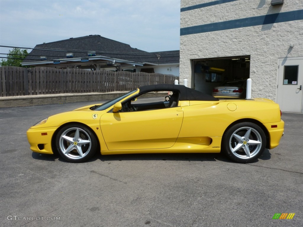 Giallo Modena (Yellow) 2002 Ferrari 360 Spider Exterior Photo #95686083