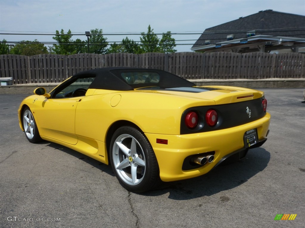 Giallo Modena (Yellow) 2002 Ferrari 360 Spider Exterior Photo #95686113