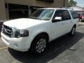 2011 White Platinum Tri-Coat Ford Expedition EL Limited 4x4  photo #1