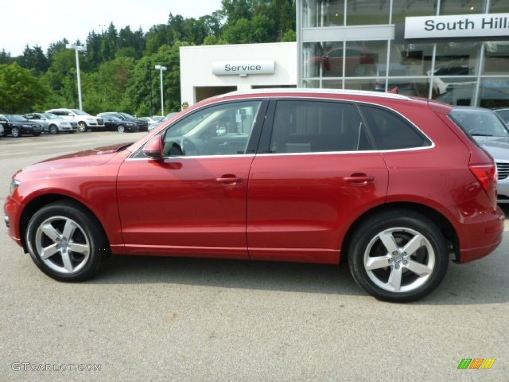 2010 Q5 3.2 quattro - Garnet Red Pearl Effect / Cardamom Beige photo #2