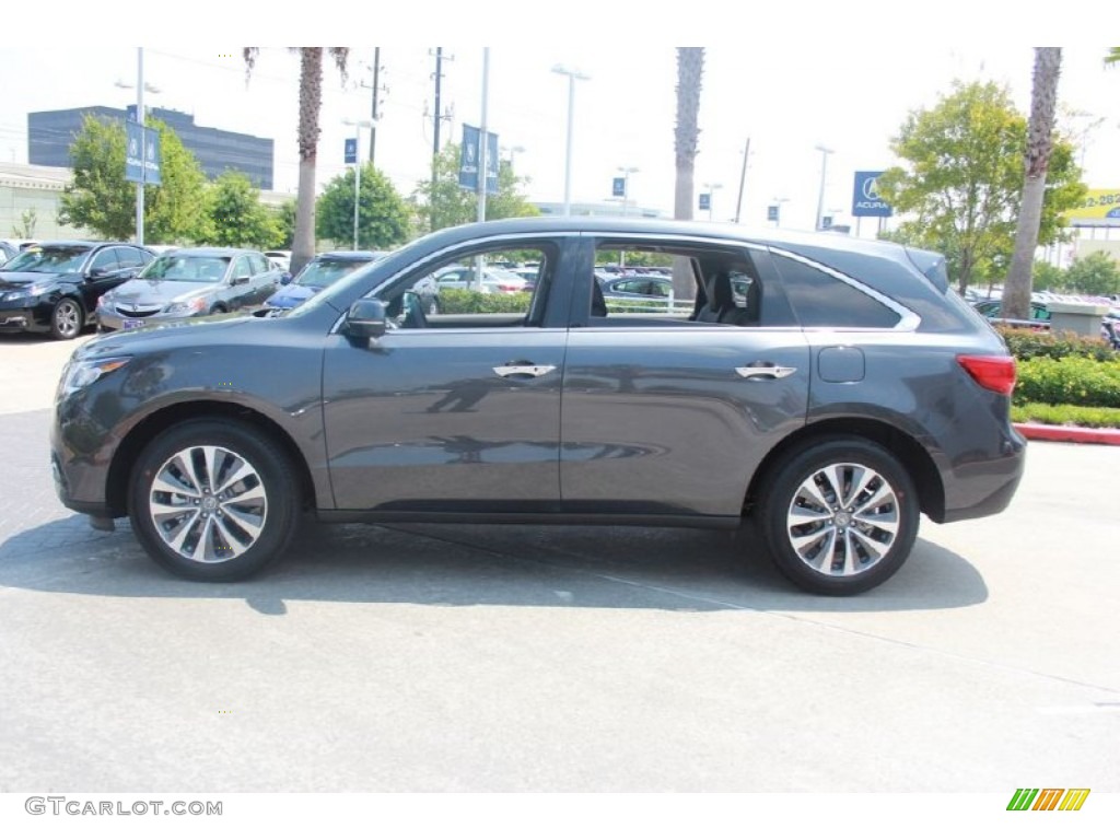 2015 MDX SH-AWD Technology - Graphite Luster Metallic / Ebony photo #4