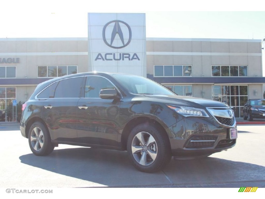 2015 MDX SH-AWD - Graphite Luster Metallic / Ebony photo #1