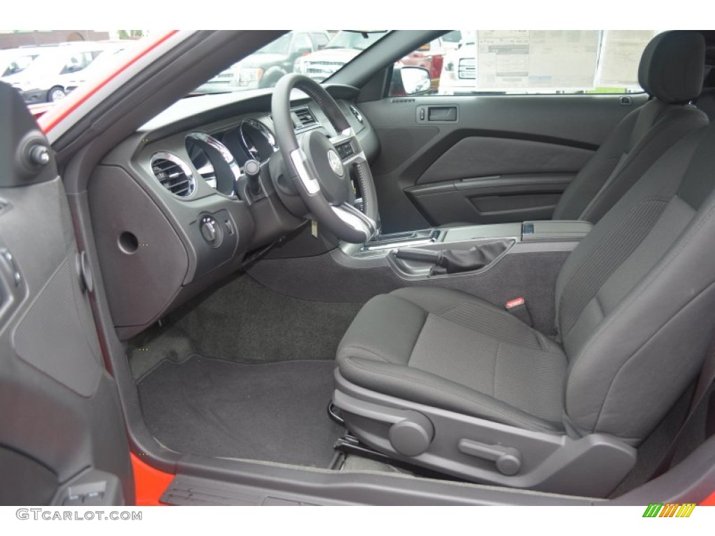 2014 Mustang V6 Coupe - Race Red / Charcoal Black photo #6