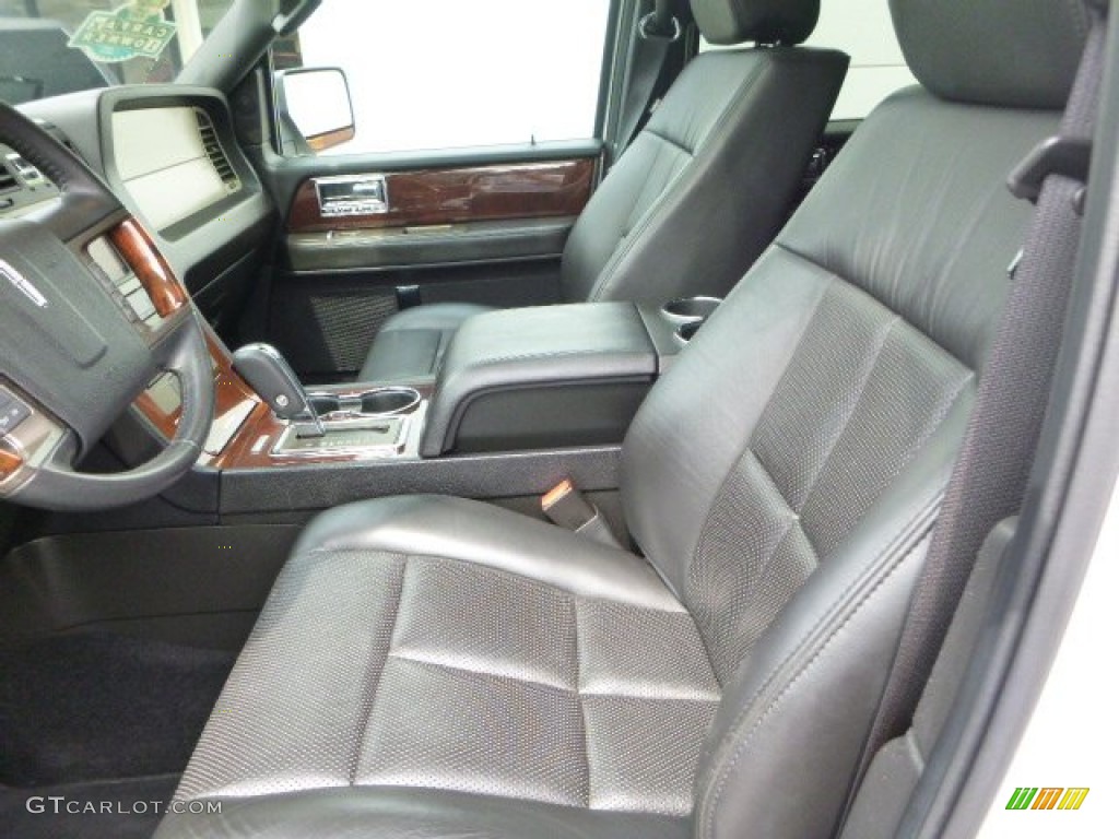 2011 Navigator L 4x4 - White Platinum Tri-Coat / Charcoal Black photo #15