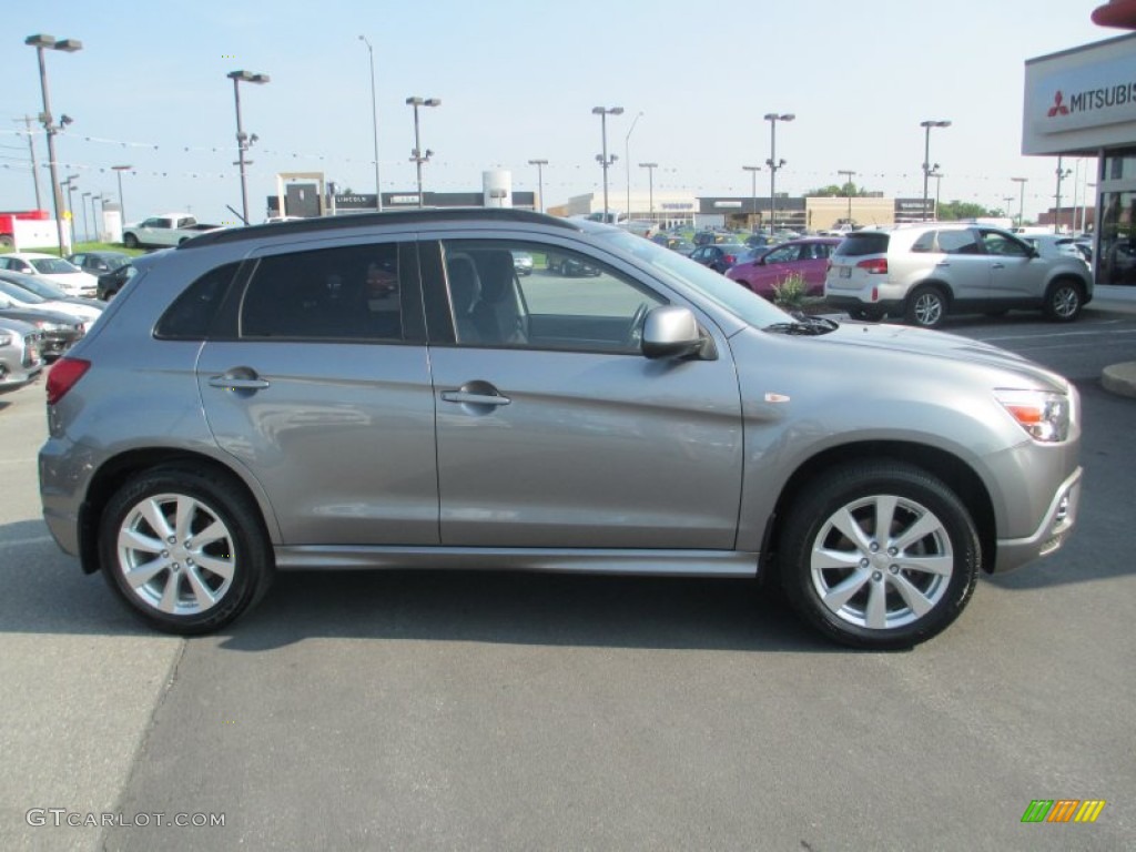 2012 Outlander Sport SE 4WD - Mercury Gray Pearl / Black photo #1