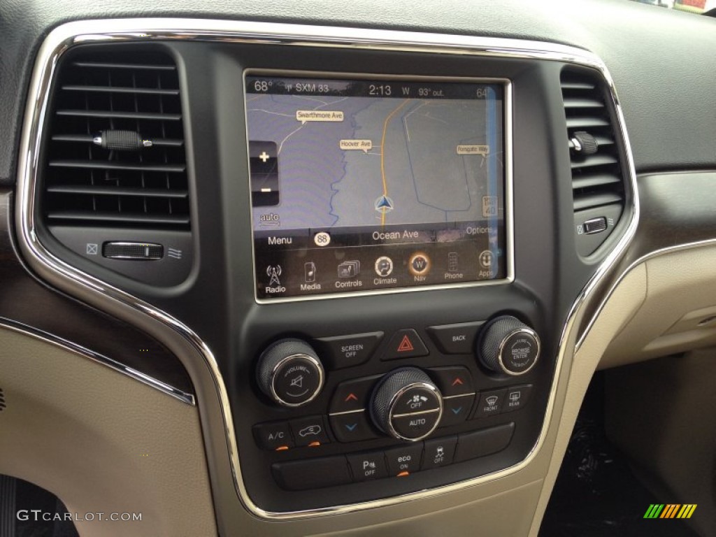 2014 Grand Cherokee Limited 4x4 - Black Forest Green Pearl / New Zealand Black/Light Frost photo #10