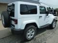 2014 Bright White Jeep Wrangler Sahara 4x4  photo #5