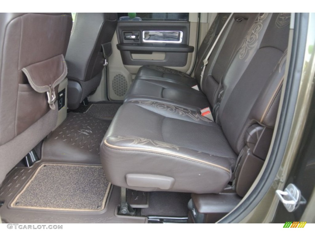 2011 Ram 2500 HD Laramie Longhorn Mega Cab 4x4 - Sagebrush Pearl / Light Pebble Beige/Bark Brown photo #19