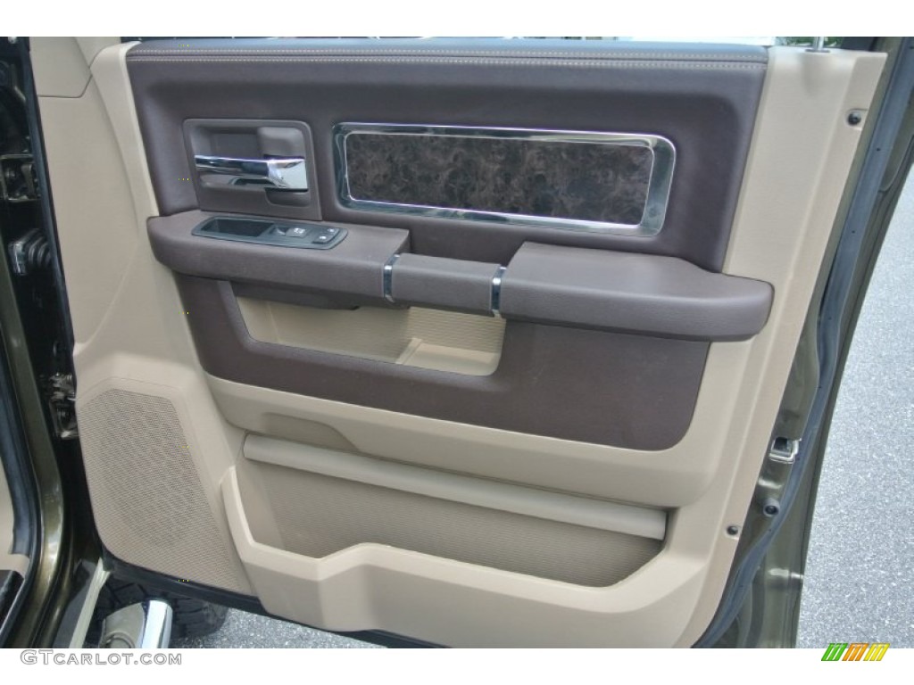 2011 Ram 2500 HD Laramie Longhorn Mega Cab 4x4 - Sagebrush Pearl / Light Pebble Beige/Bark Brown photo #25