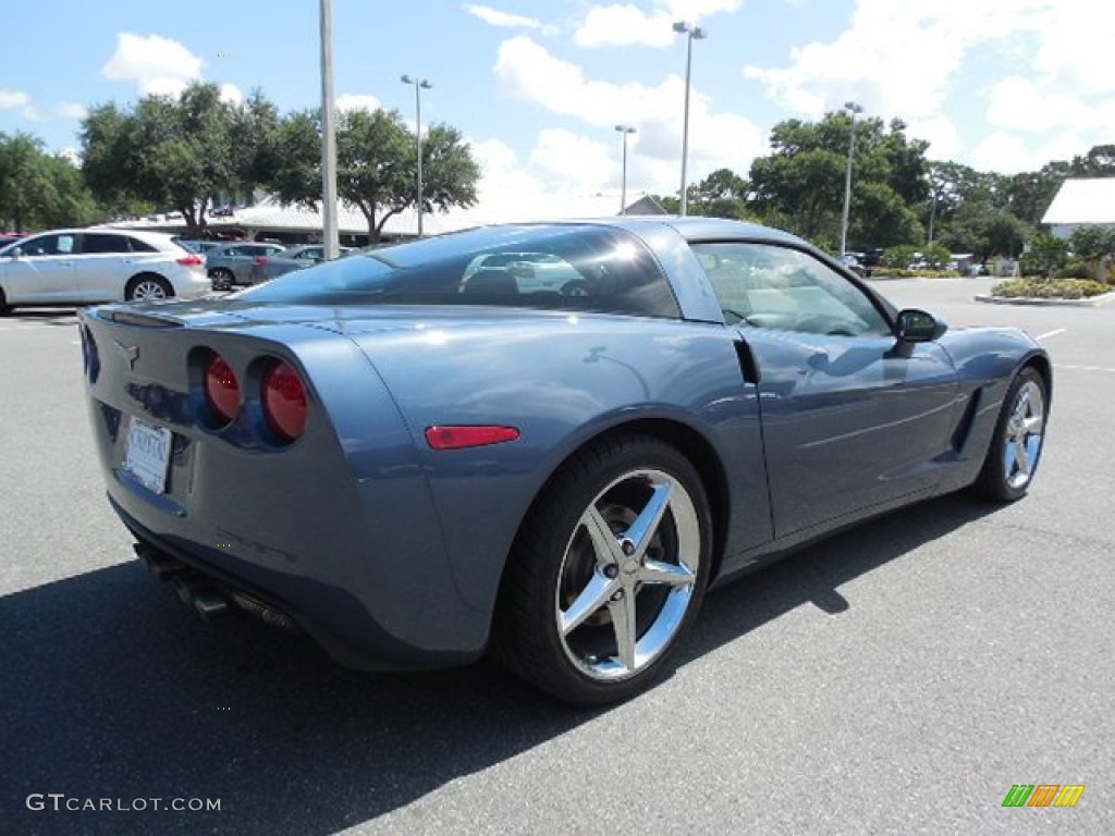 2011 Corvette Coupe - Supersonic Blue Metallic / Ebony Black photo #7