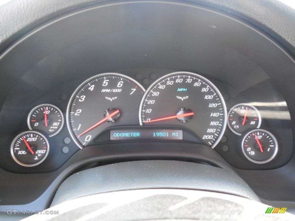 2011 Chevrolet Corvette Coupe Gauges Photo #95701796