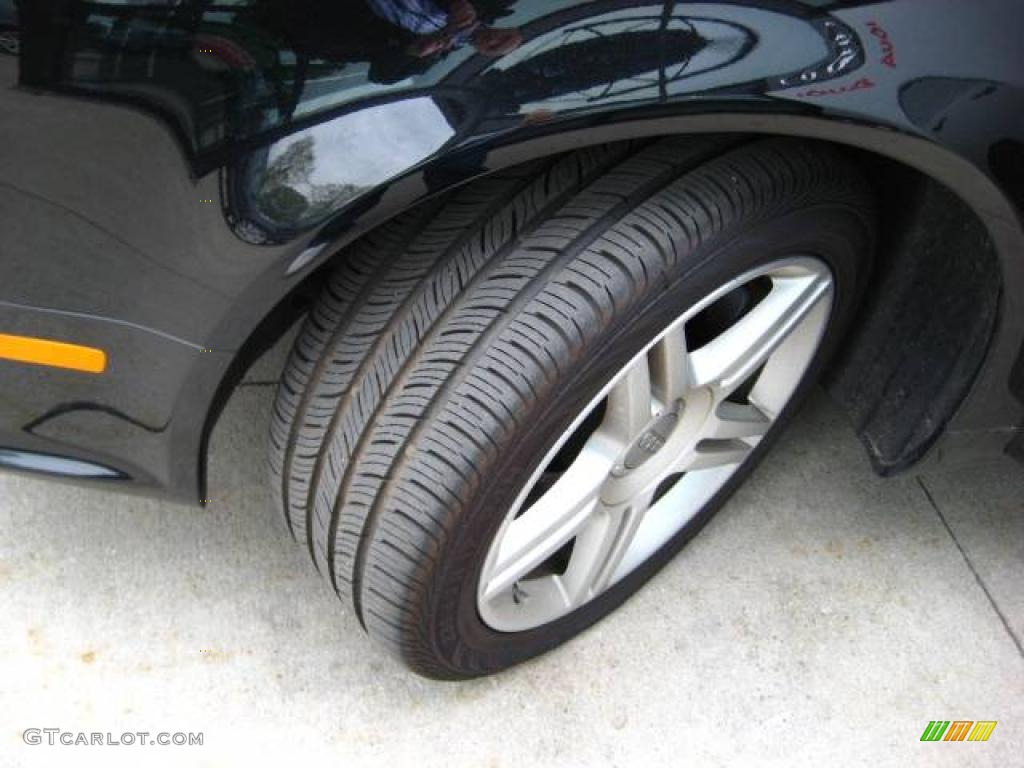 2008 A4 2.0T quattro S-Line Sedan - Brilliant Black / Black photo #21