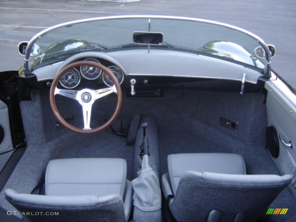1956 356 Speedster GTR Widebody ReCreation - Black / Grey photo #14