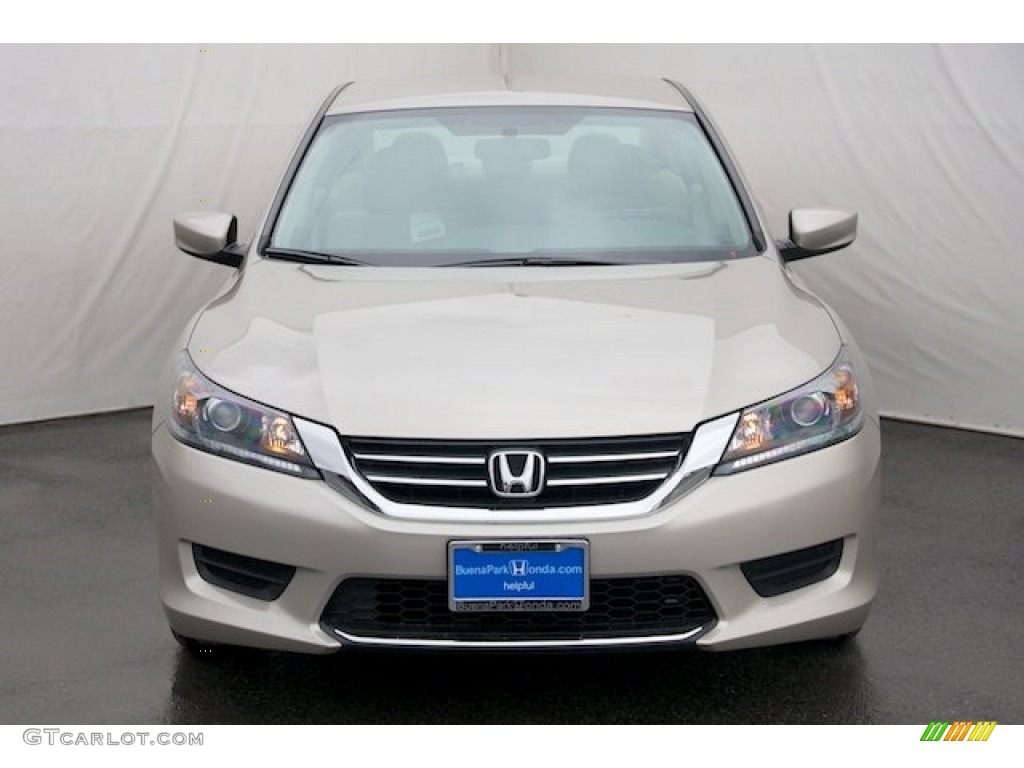 2014 Accord LX Sedan - Champagne Frost Pearl / Ivory photo #2