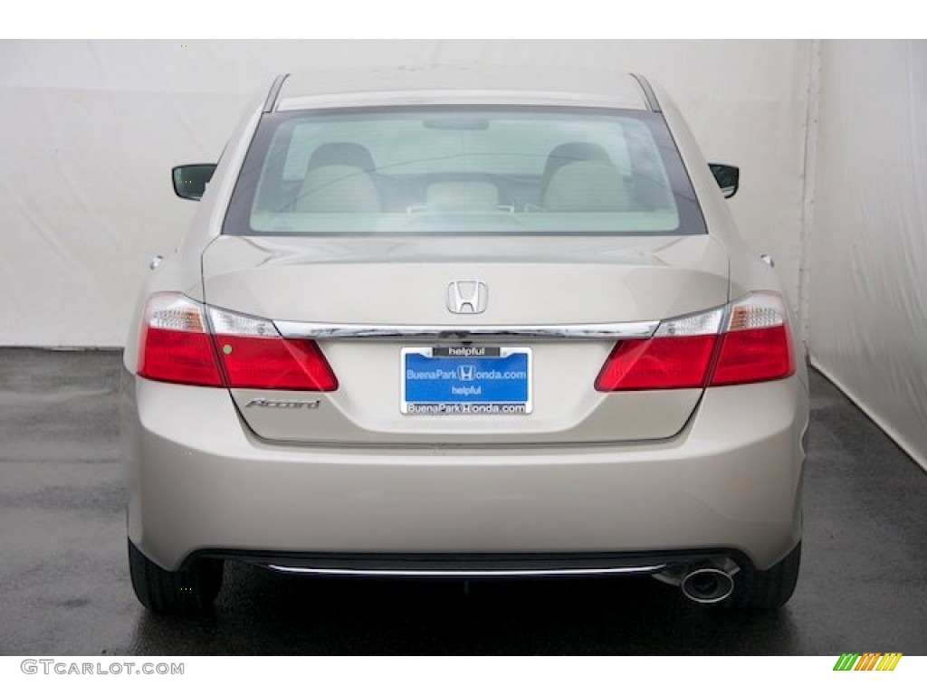 2014 Accord LX Sedan - Champagne Frost Pearl / Ivory photo #6