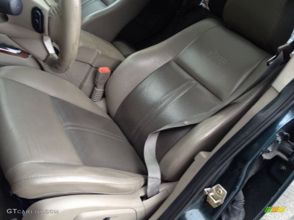 2005 Grand Cherokee Limited 4x4 - Deep Beryl Green Pearl / Dark Khaki/Light Graystone photo #6