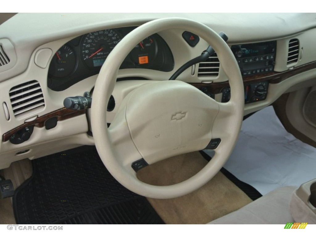 2005 Chevrolet Impala Standard Impala Model Neutral Beige Steering Wheel Photo #95706227