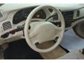 Neutral Beige 2005 Chevrolet Impala Standard Impala Model Steering Wheel