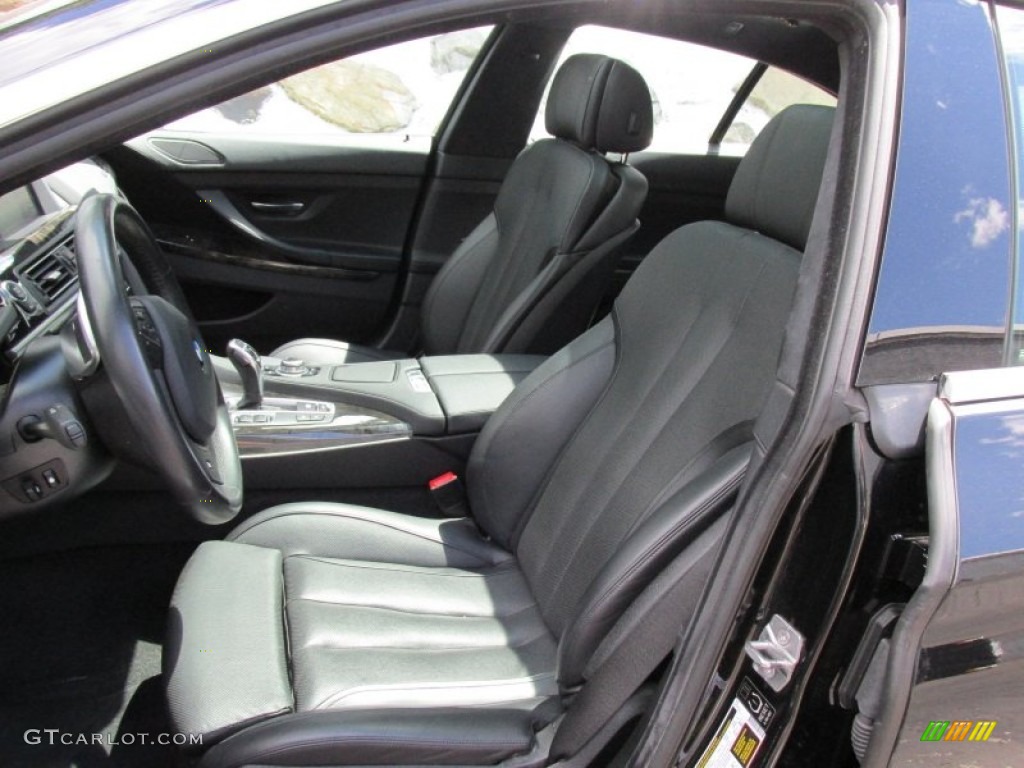 2013 BMW 6 Series 650i xDrive Gran Coupe Front Seat Photo #95707055